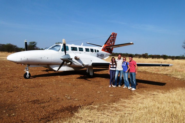 Départ de l'aérodrome de Lobo Serengeti pour ZANZIBAR