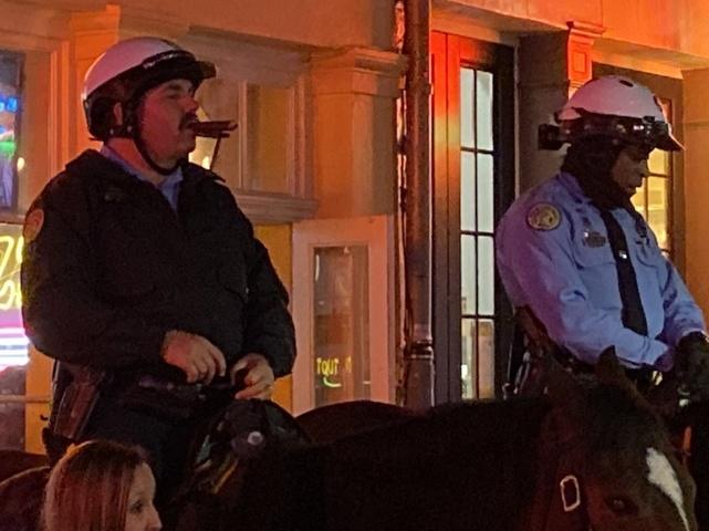 Un dimanche soir sur Bourbon Street NOLA