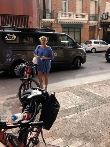 Première journée à Toulouse à vélo