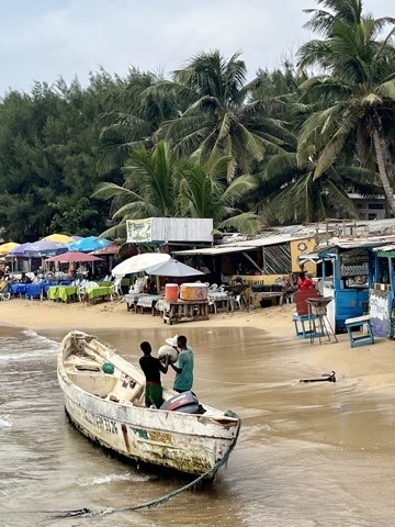 Île de Ngor et village 