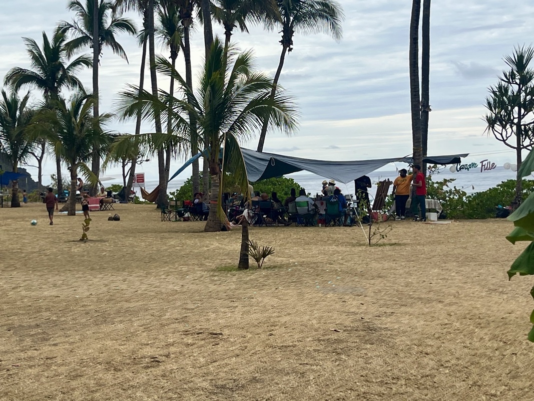 Grande-Anse un dimanche en famille