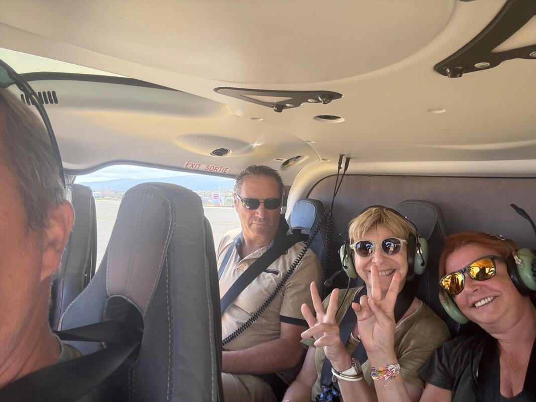 Tour de l'île en hélicoptère