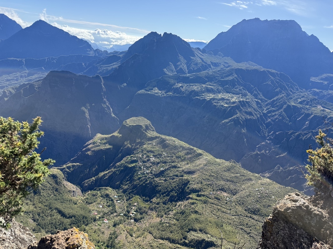 Le piton Maïdo en VTT