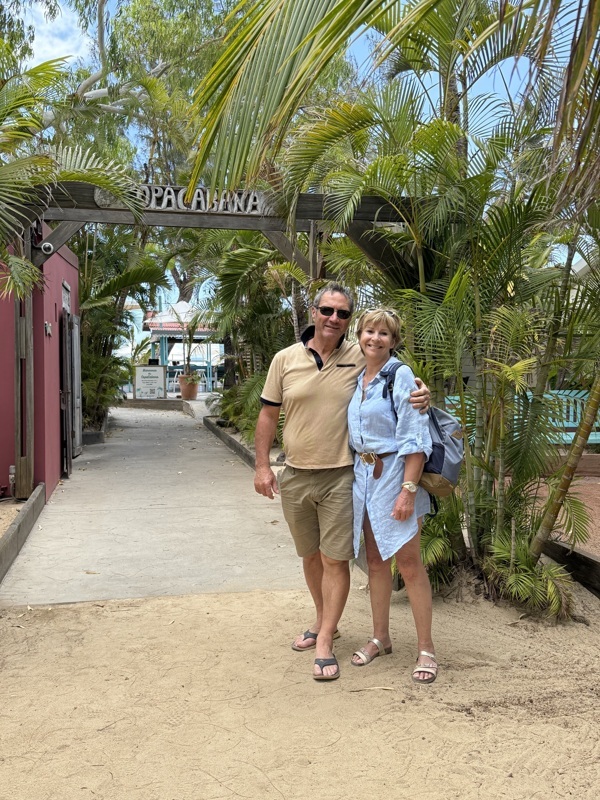 resto midi sur la plage