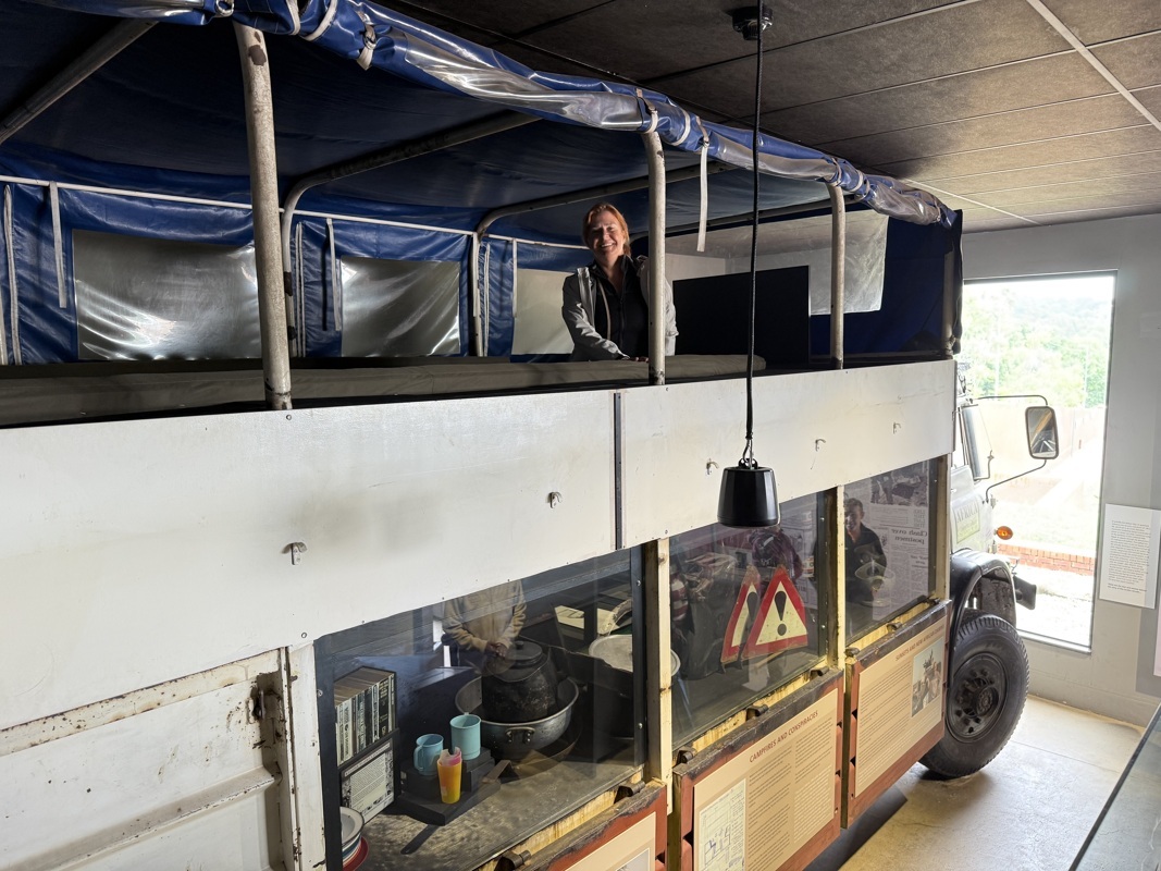 camion qui a acheminé 40 tonnes de munitions entre Nairobi et johannesburg