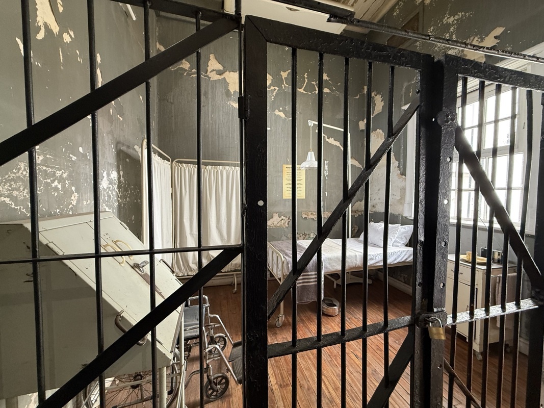 géole de Mandela pendant 3 semaines