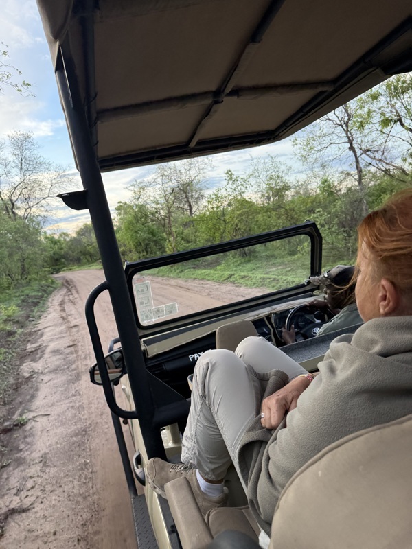 5h30, fait pas très chaud en 4x4