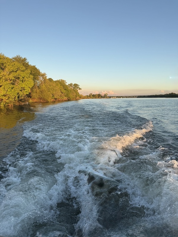 Retour rive zambienne