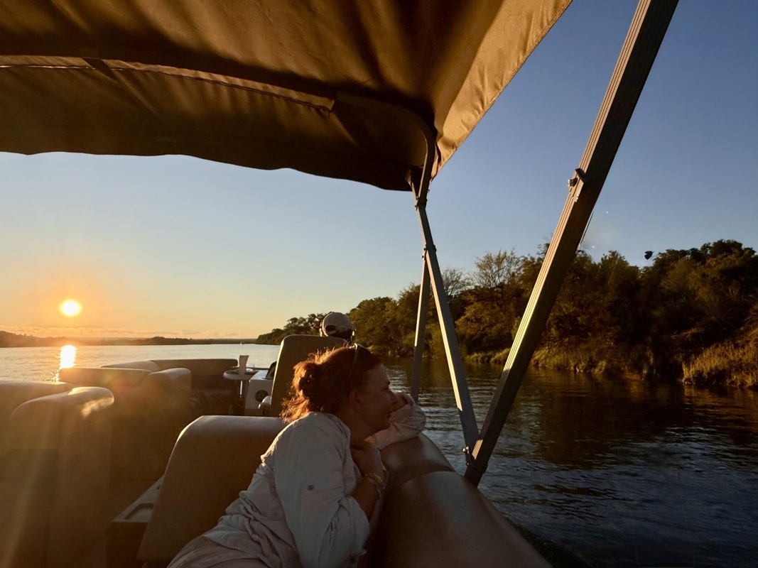 Safari bateau sur le Zambèze