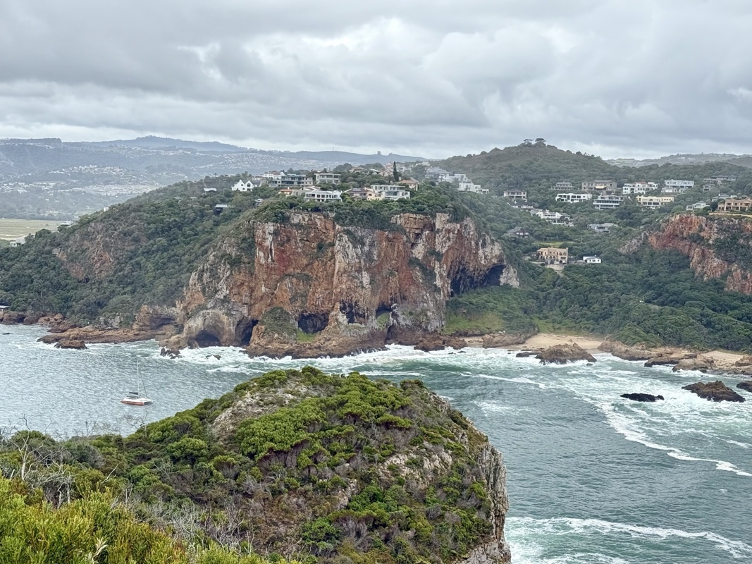 De belles maisons au dessus de l’estuaire