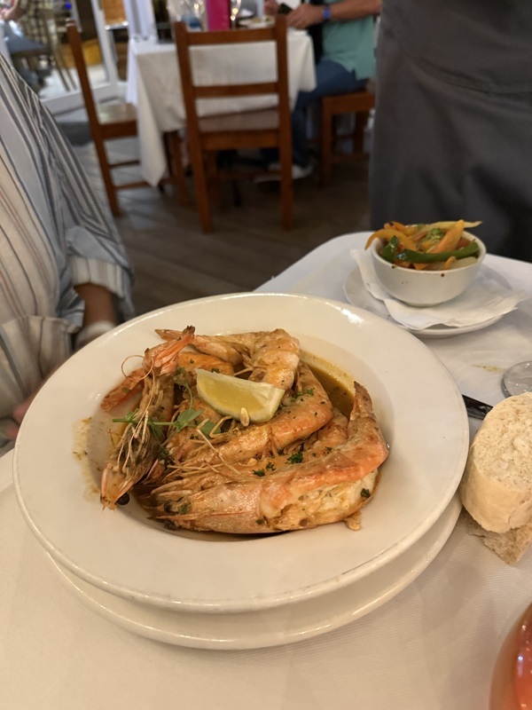 Dîner au port de Knysna