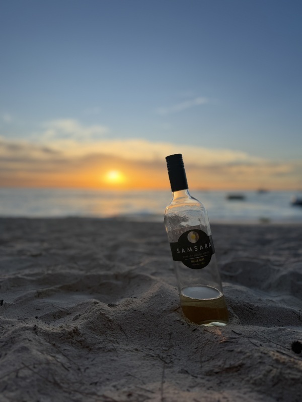 fin de journée sur la plage