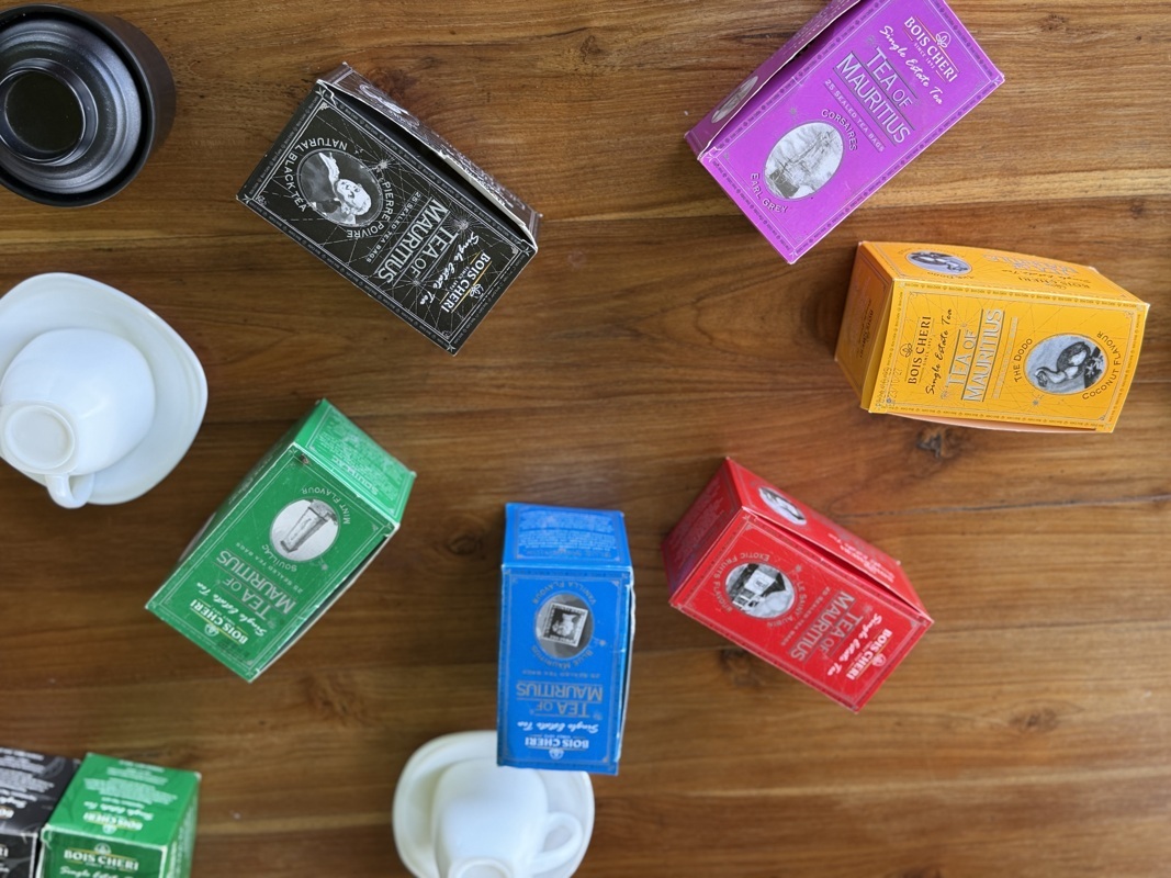 la dégustation du thé