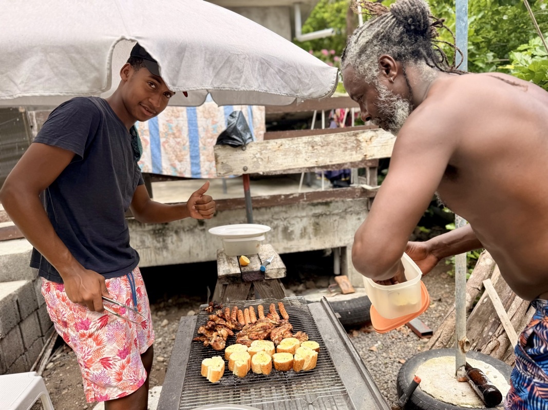 Retour sur la rive chez Mikael