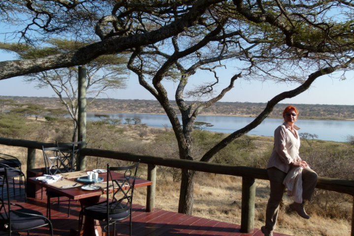Anniversaire d'Alexandre au Lake Masek Tented Camp