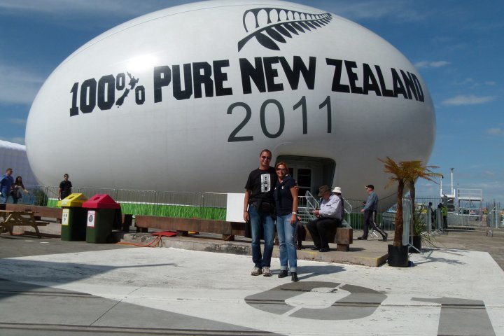 Auckland, le début de la NZ pour nous