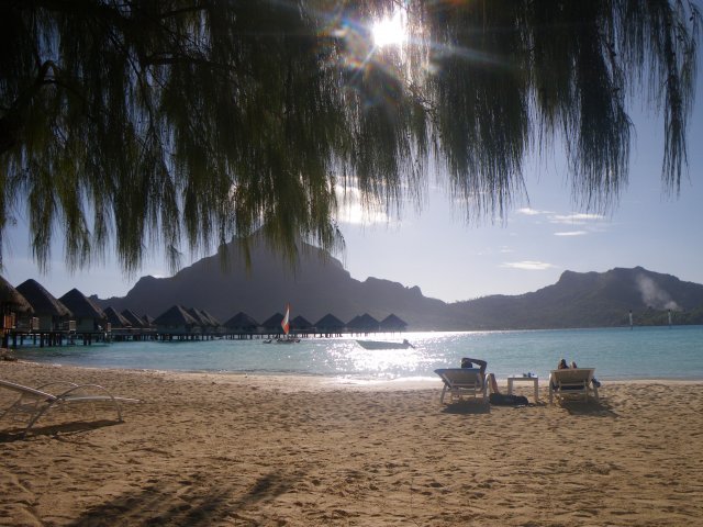 Pause à Bora Bora
